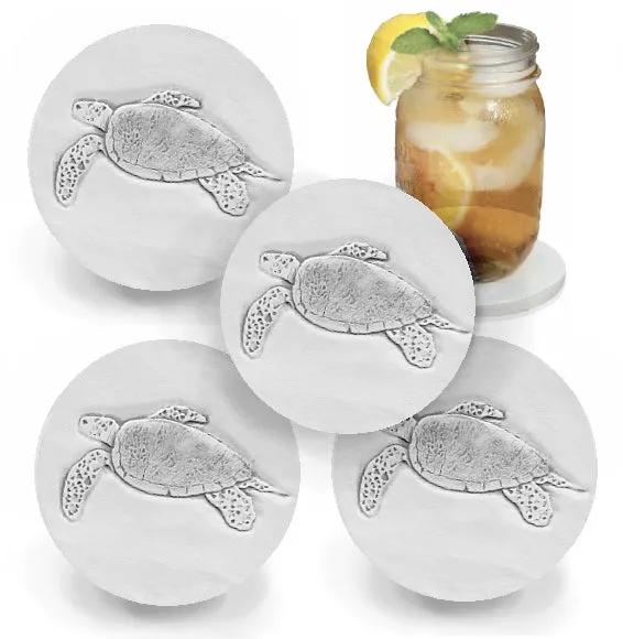 Sea Turtle Drink Coasters
