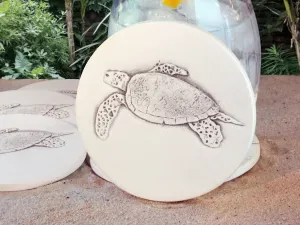 Sea Turtle Drink Coasters