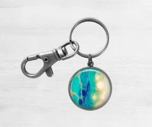 Seaside Glow Keychain | Beach Keychain