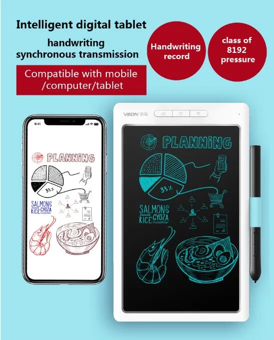 Smart Snyc LCD Writing Tablet Set