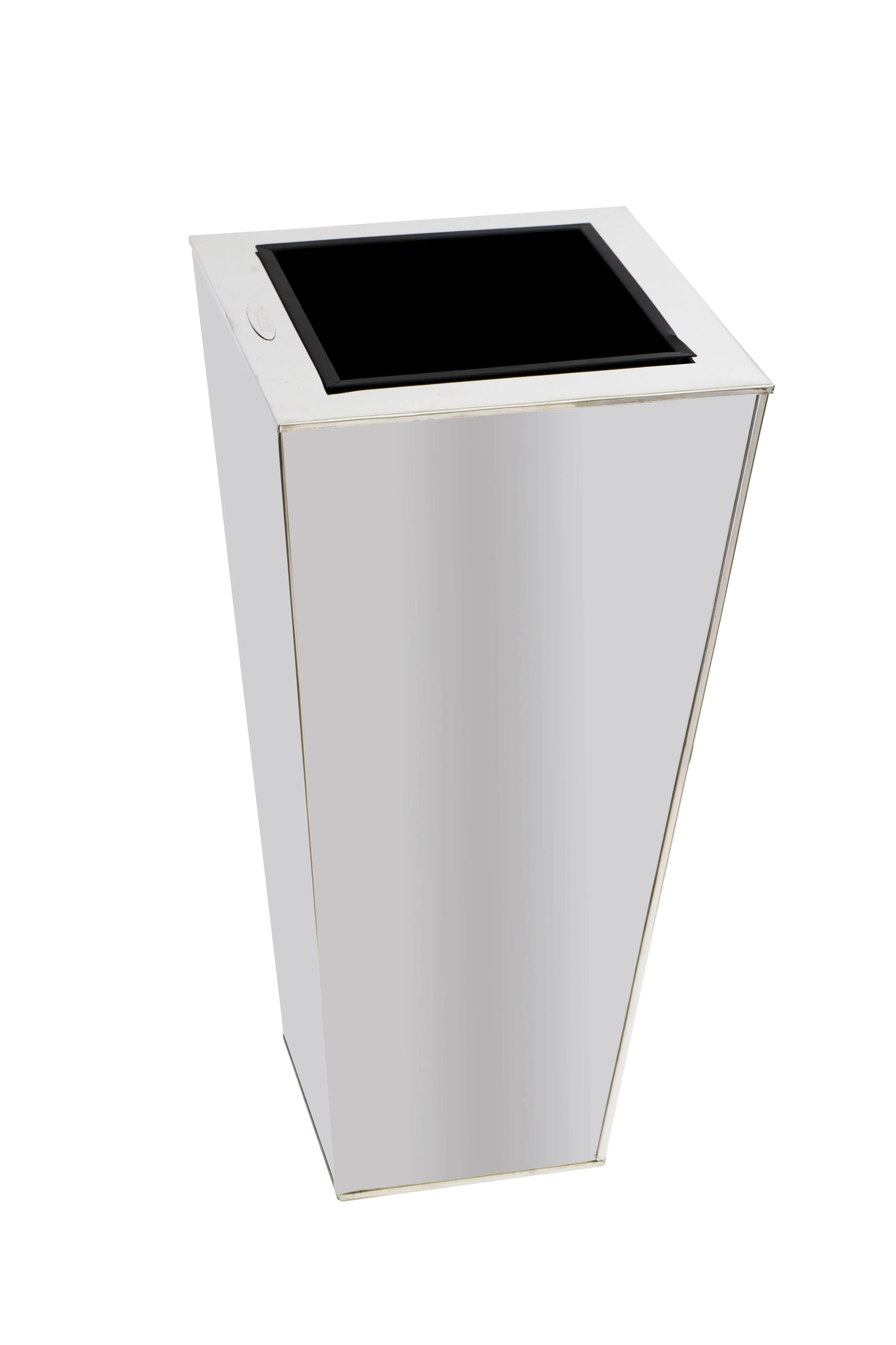 Square Stainless Steel Floor Vase Planter