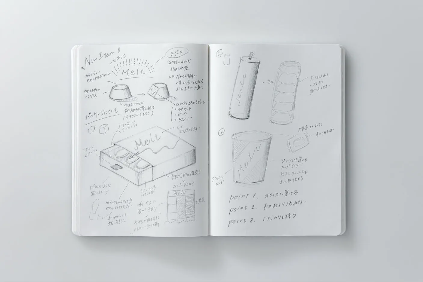 Stalogy 1/2 Year Notebook - A5 - Blank - 186 Pages - Blue