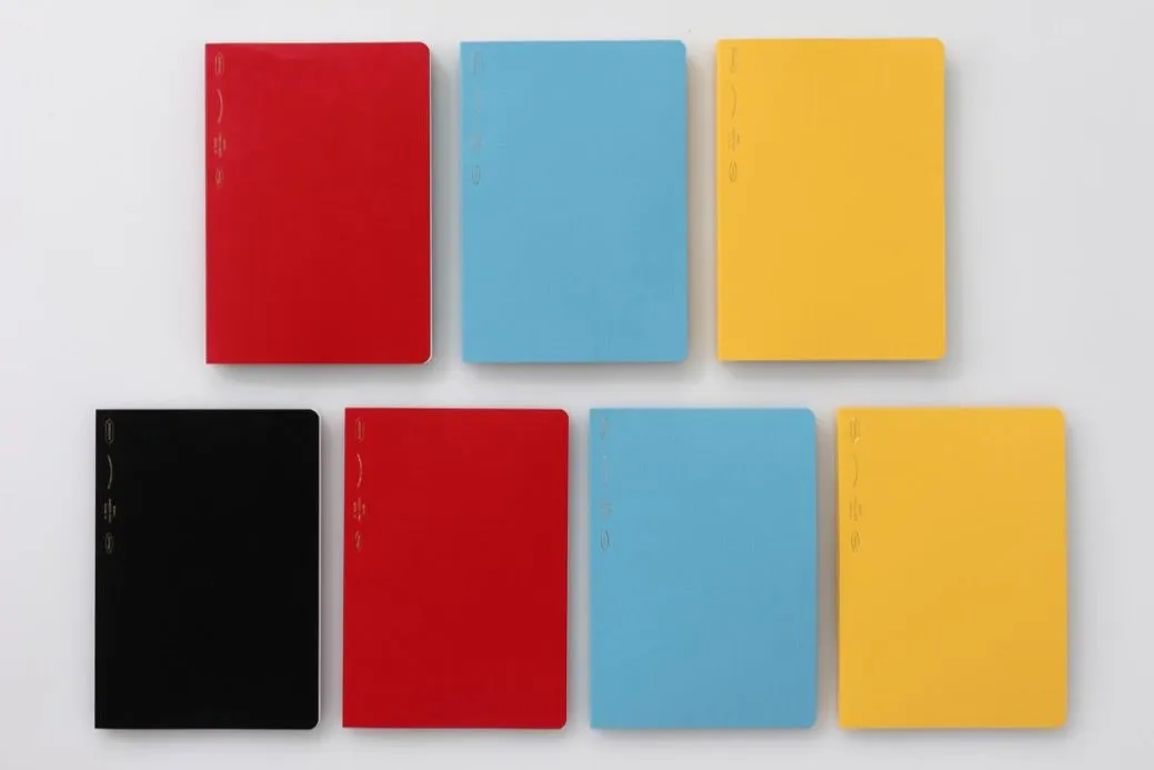 Stalogy 1/2 Year Notebook - A5 - Grid - 186 Pages - Blue
