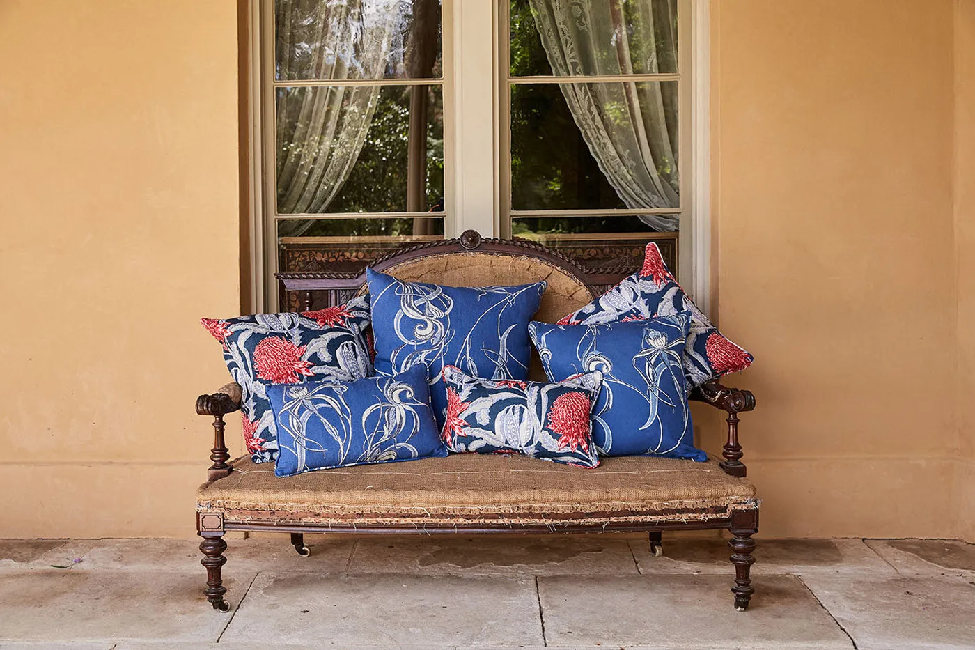 State of Waratah Heritage 30x50 Cushion Cover