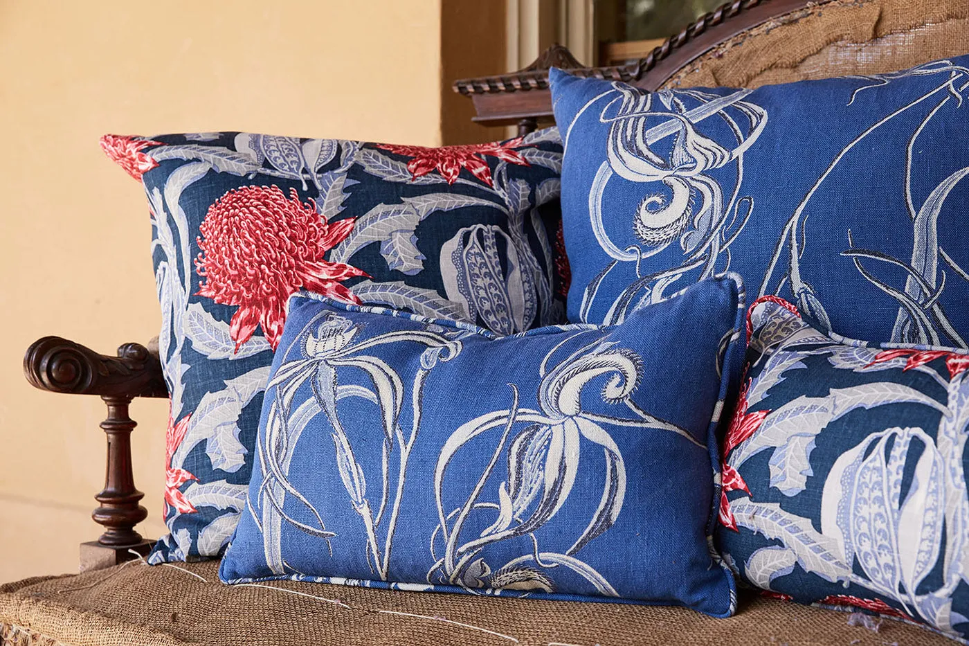 State of Waratah Heritage 30x50 Cushion Cover