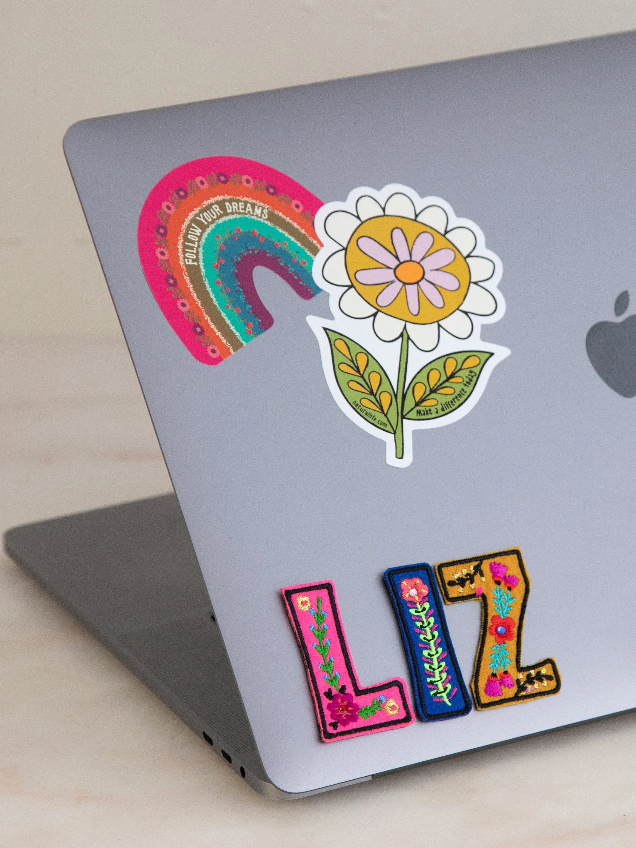 Stick-On Letter Patch - K