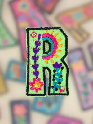 Stick-On Letter Patch - R