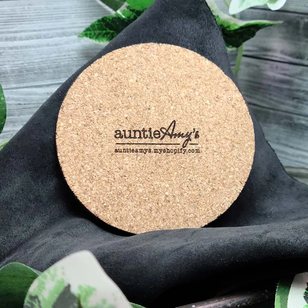 Surviving Fatherhood One Beer At A Time - Leather Coaster