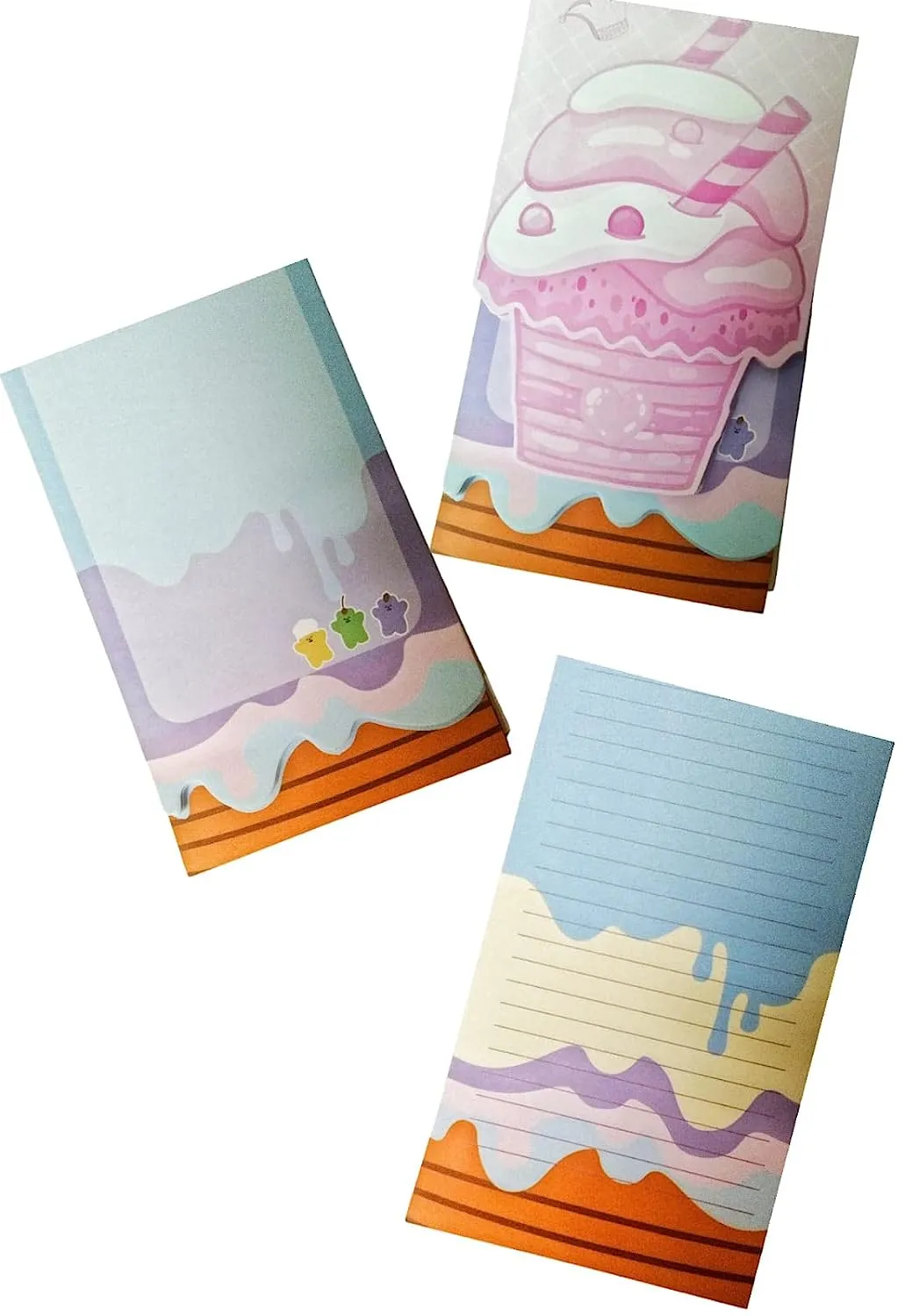 Sweet Delights: Ice Cream Glitter Spiral Diary for Whimsical Journaling (Random)