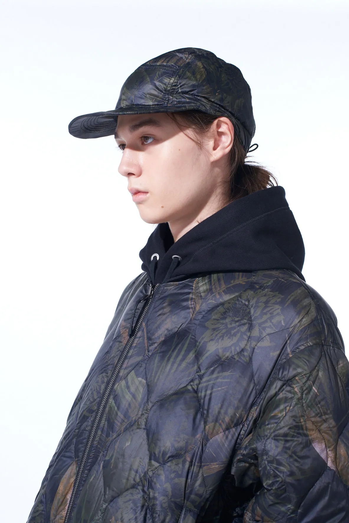 S'YTE X TAIONDAHLIA CAMOUFLAGE QUILTED DOWN JET CAP