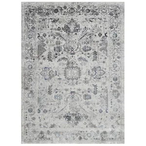 Talia-774 Area Rugs Rectangle Lavender Leaf 5-X-7