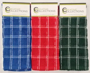 Tea Towels - Terry 38 x 58cm (3 Pack)