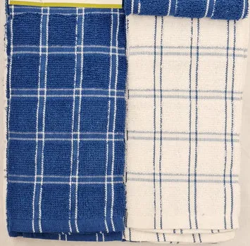 Tea Towels - Terry 38 x 58cm (3 Pack)