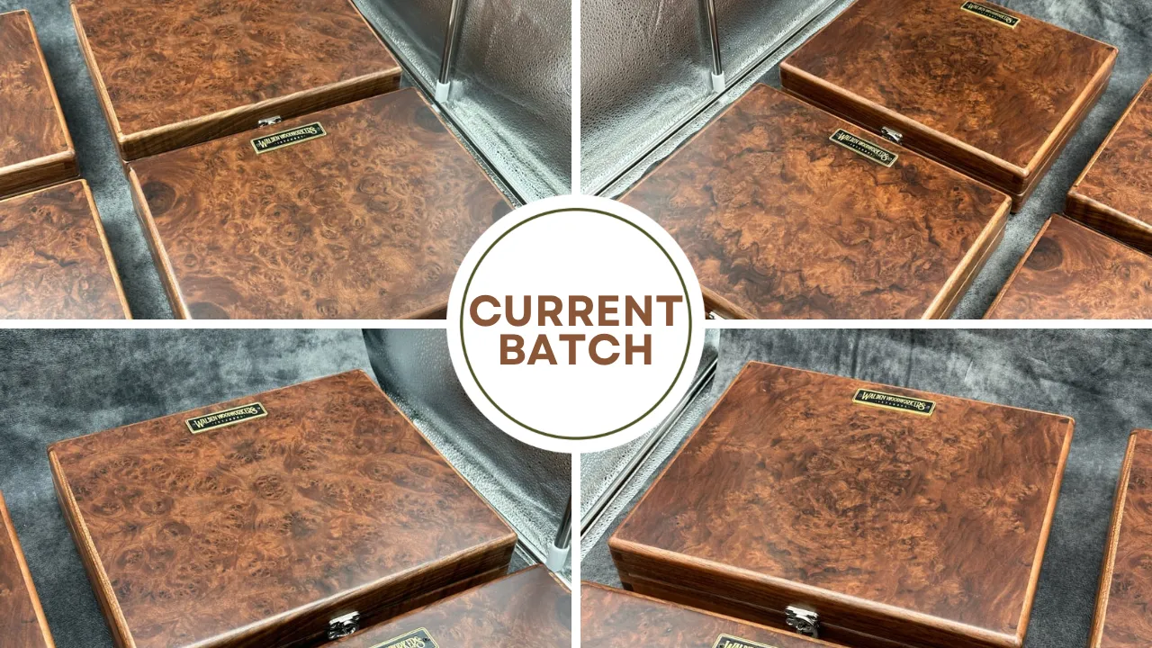 The Writing Box - Burl Walnut Special Edition
