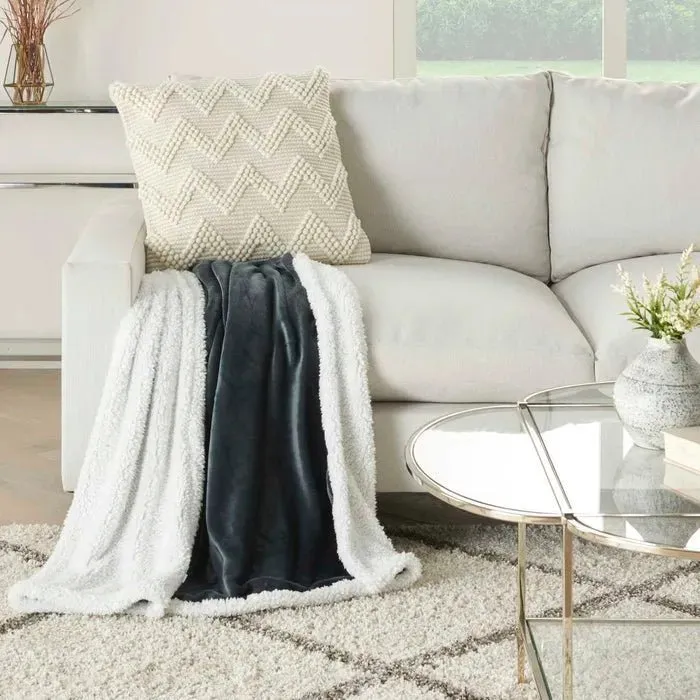 Throw Blankets SN102 Charcoal Throw Blanket