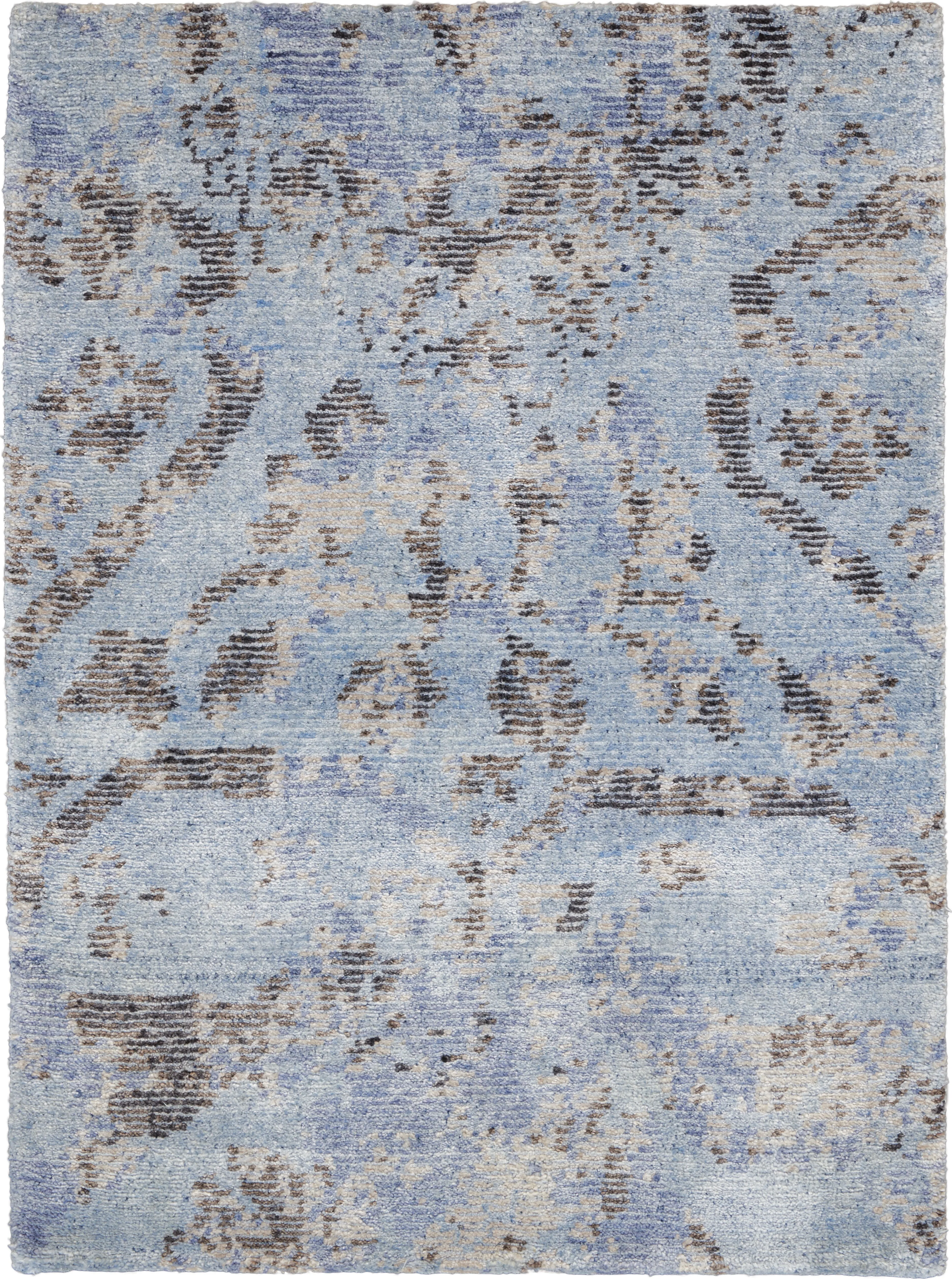 Tibetan Essentials Style Rug - Sky Blue