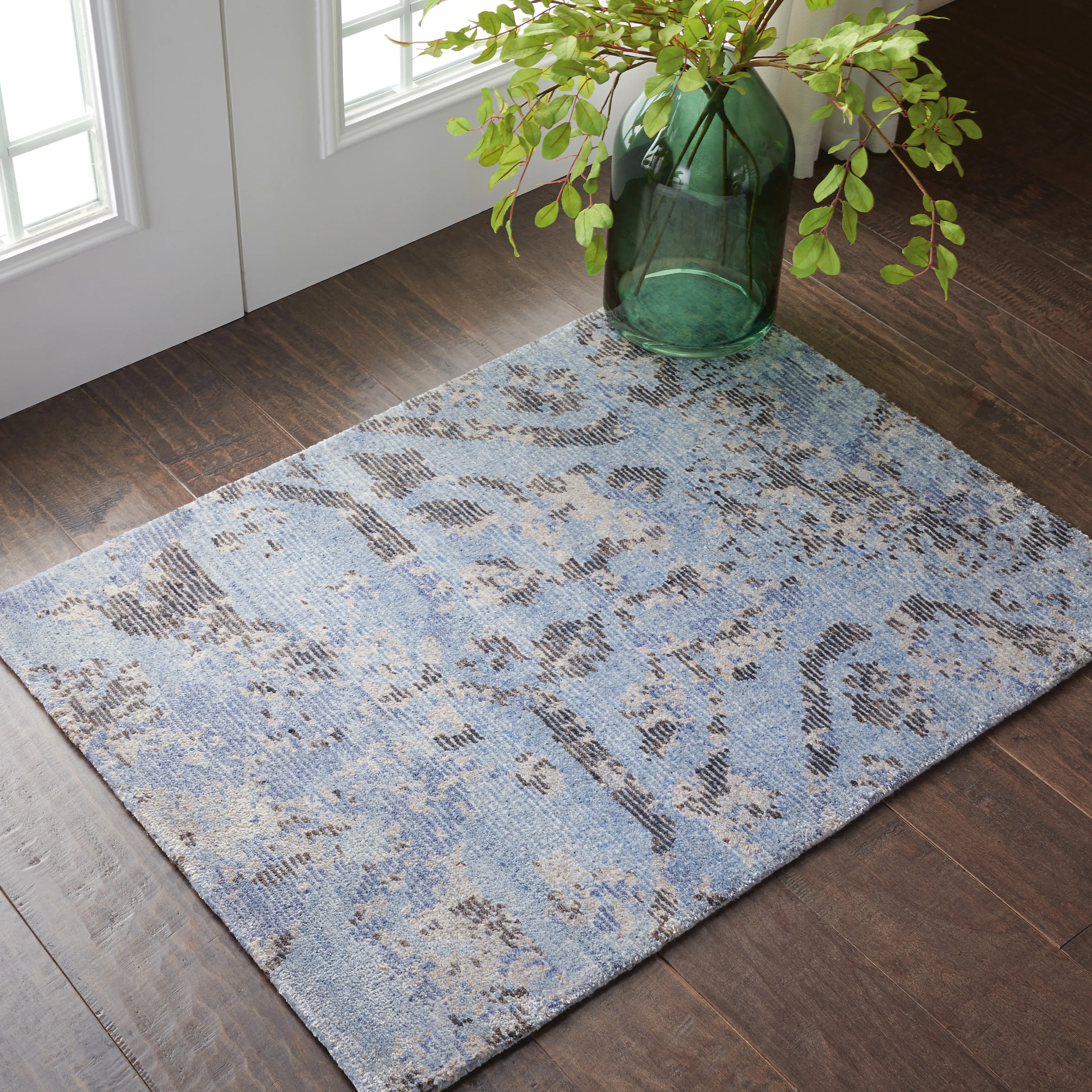 Tibetan Essentials Style Rug - Sky Blue