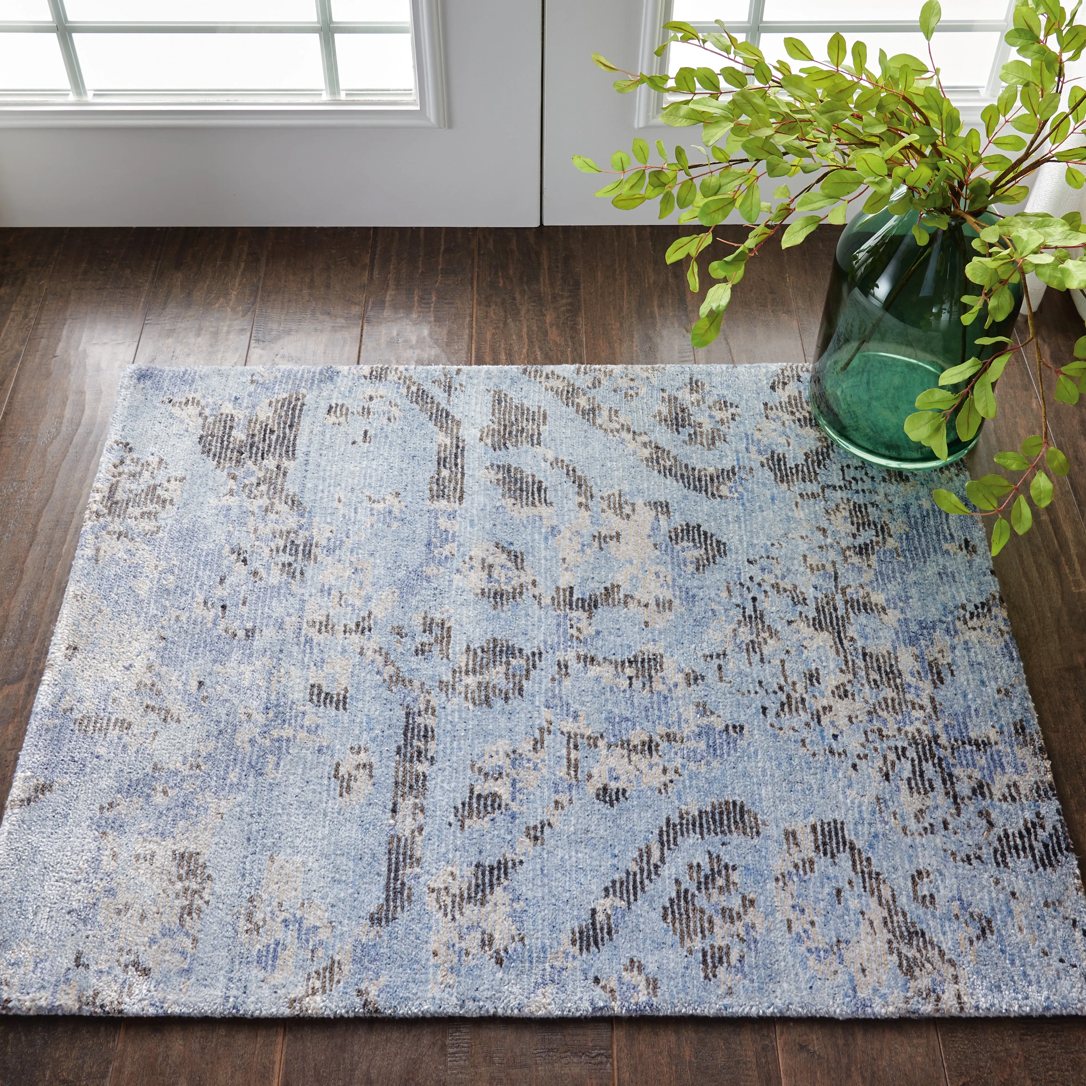 Tibetan Essentials Style Rug - Sky Blue