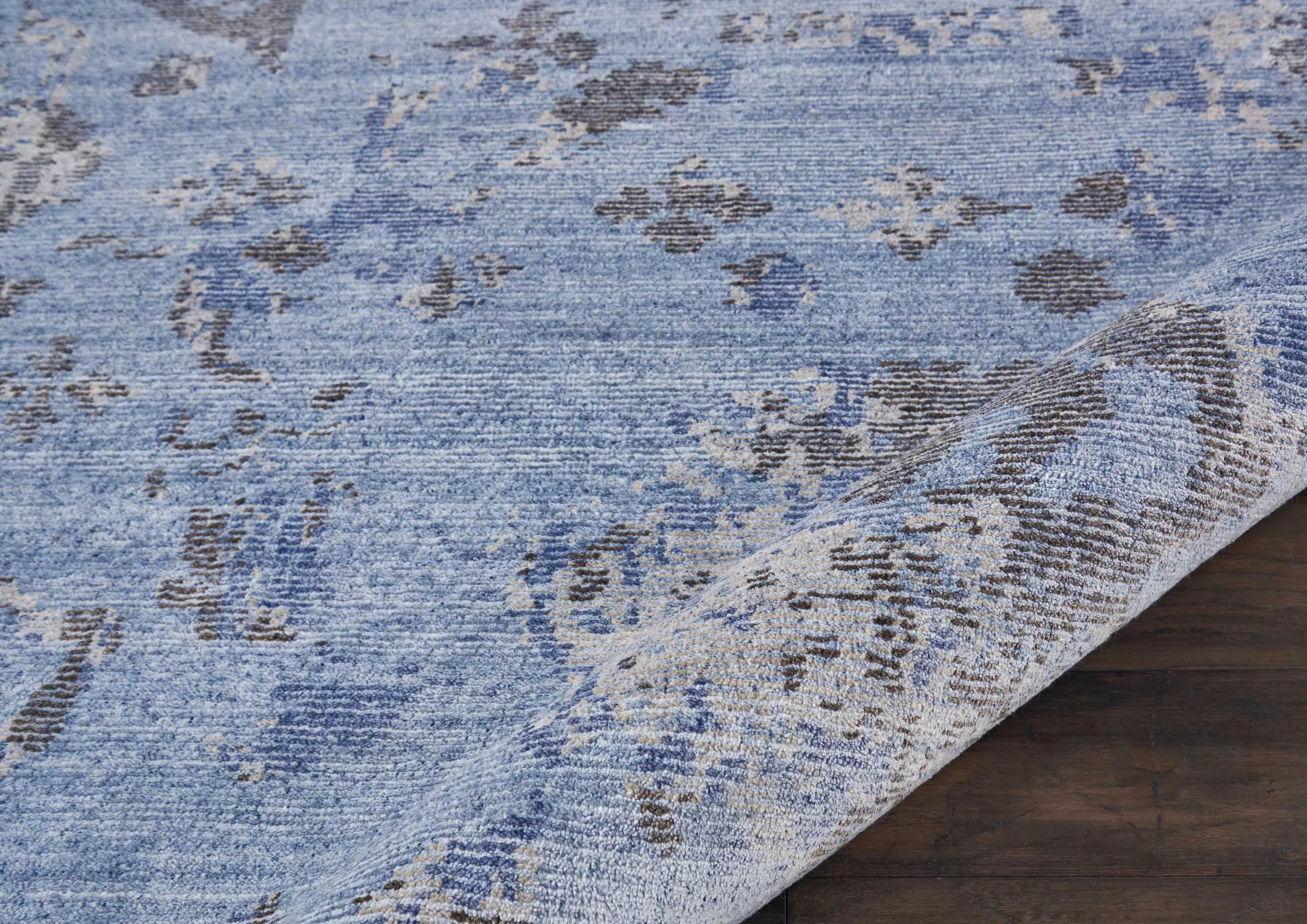 Tibetan Essentials Style Rug - Sky Blue