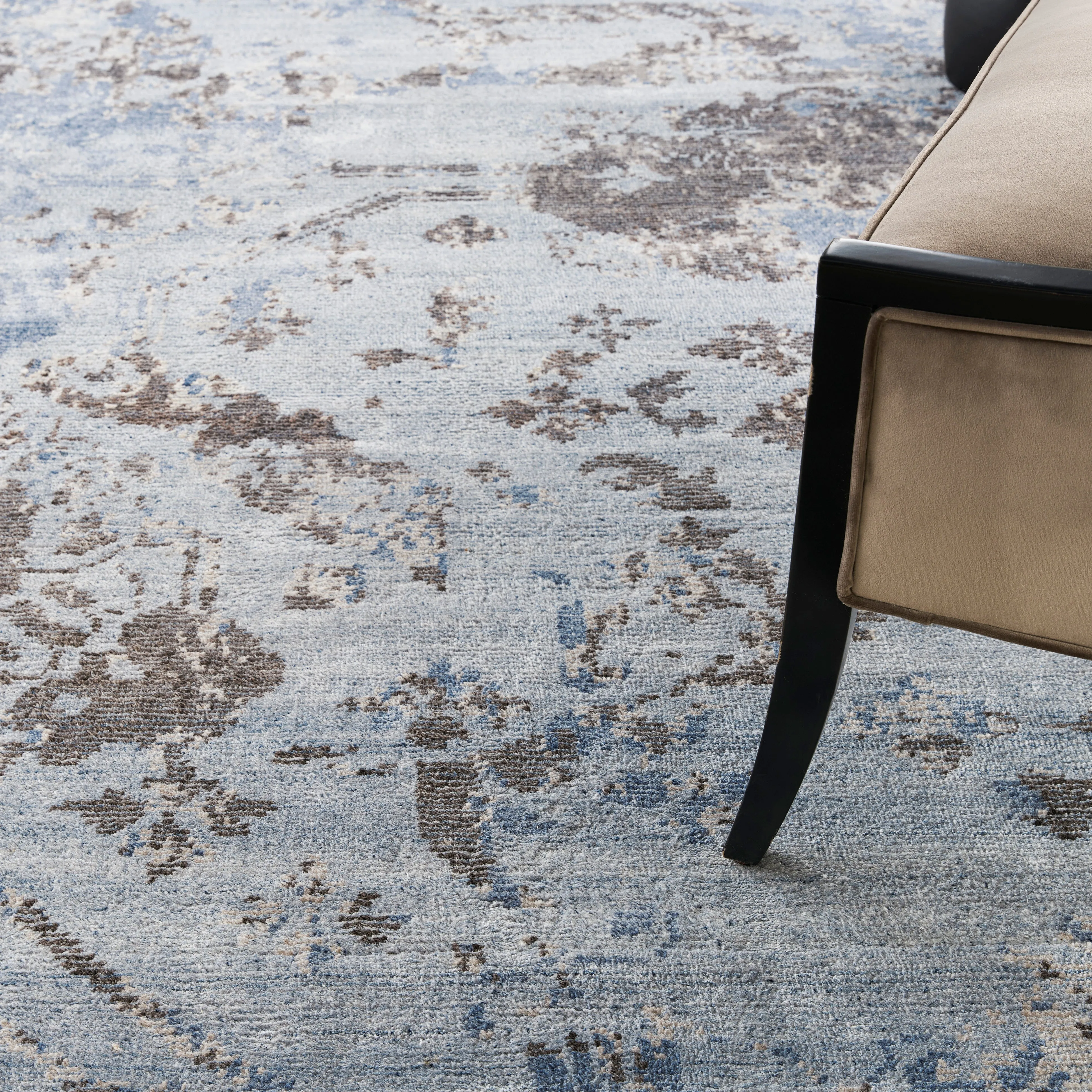 Tibetan Essentials Style Rug - Sky Blue