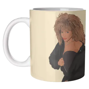 Tina Turner Art Wow Mug