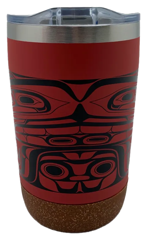 Treasure of Our Ancestors Totemic Cork Based Travel Mug 12 oz
