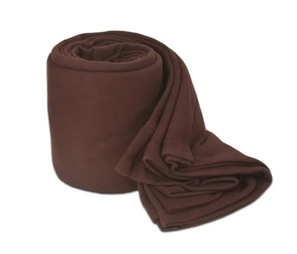Wavva Blanket Collection Soft Warm Fleece Material For Single Bed In Brown Color (60 * 90 Inches)(Reversible), 500 TC