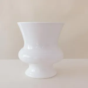 White Designer Resin Urn