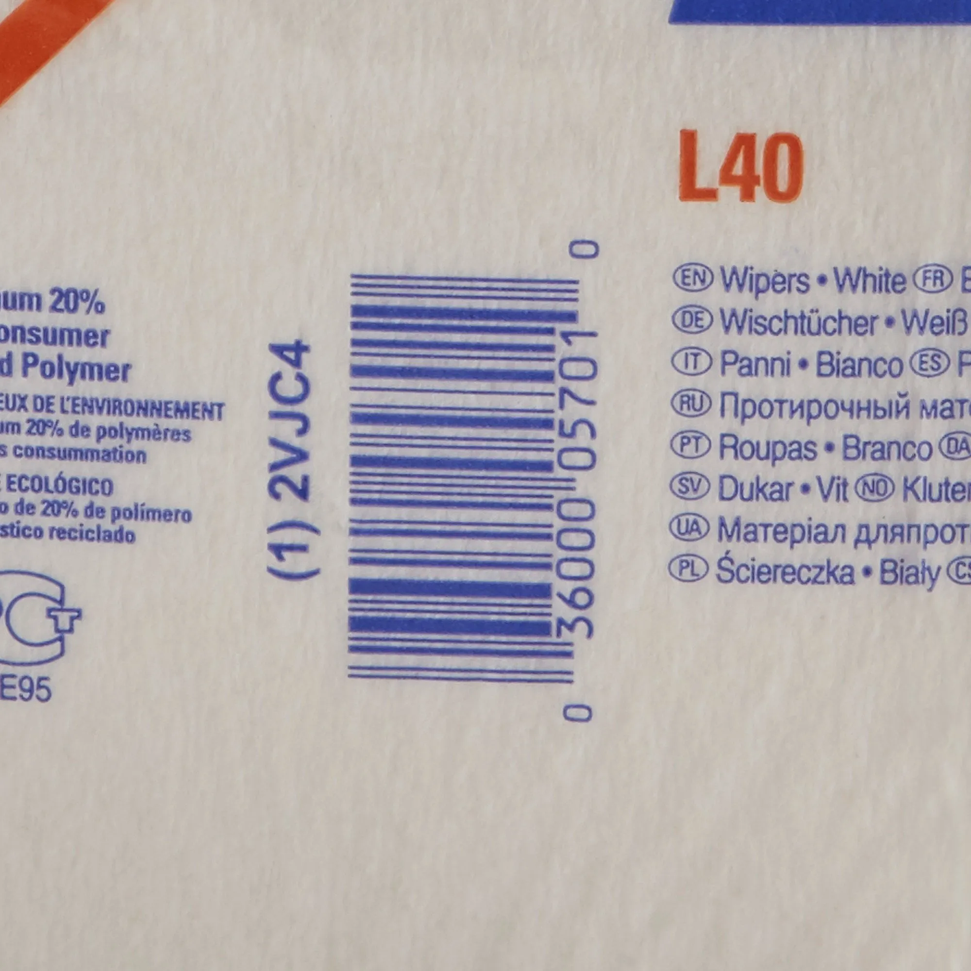 WypAll® L40 Towels