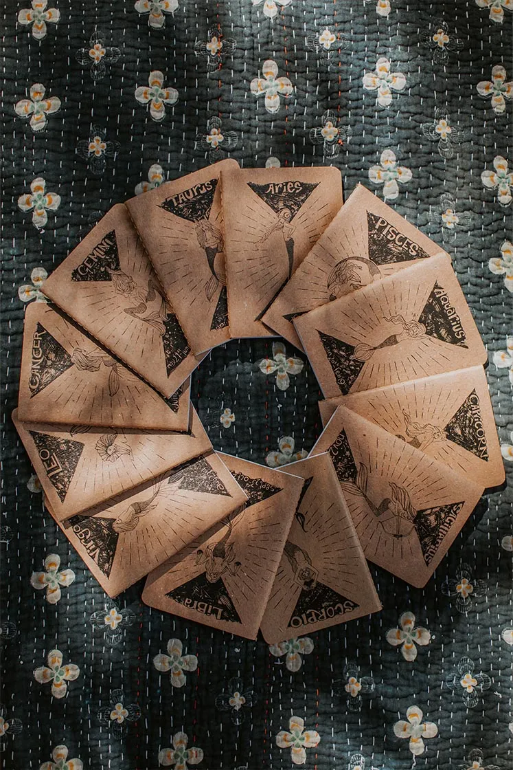 Zodiac Mini Notebook